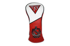 White and Red Tau Kappa Epsilon TKE Golf Driver Headcover Fraternity 